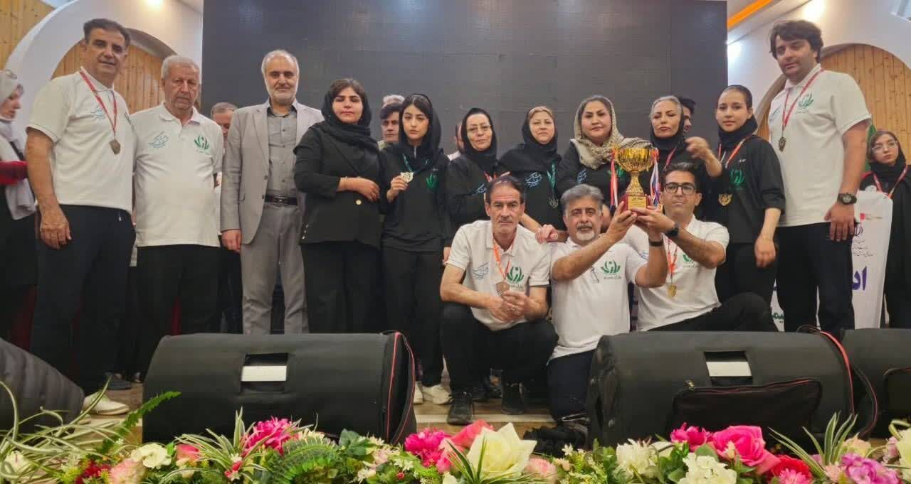 کرمانشاه برای اولین بار قهرمان مسابقات کشوری بیماران خاص شد