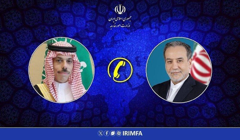 گفتگوی تلفنی وزرای امور خارجه جمهوری اسلامی ایران و عربستان