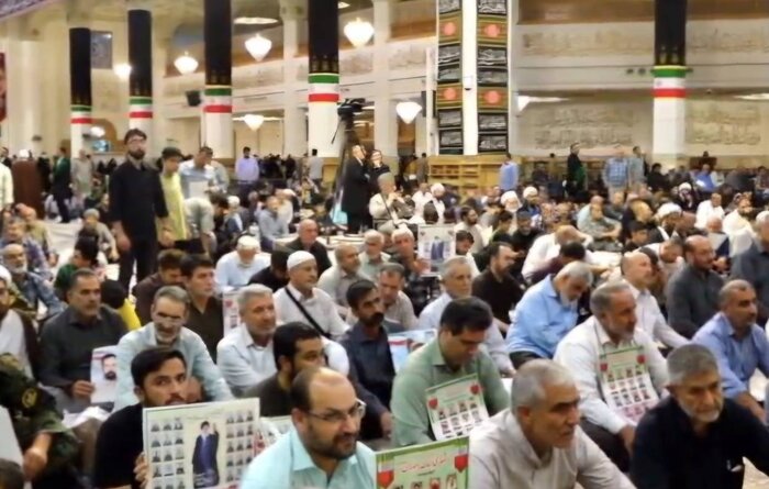 آیین گرامیداشت ۱۴۴ شهید جنگ رمضان قم در حرم حضرت معصومه برگزار شد