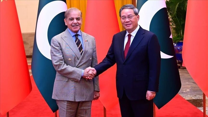 شهباز شریف با همتای چینی خود درباره مذاکرات ایران و آمریکا صحبت کرد