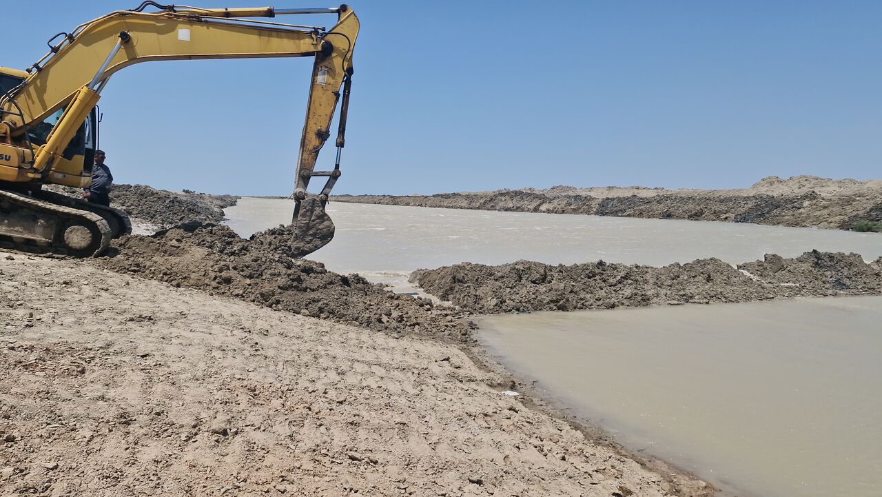 کانال آبرسان مجتمع پرورش میگو گمیشان بهره‌برداری شد
