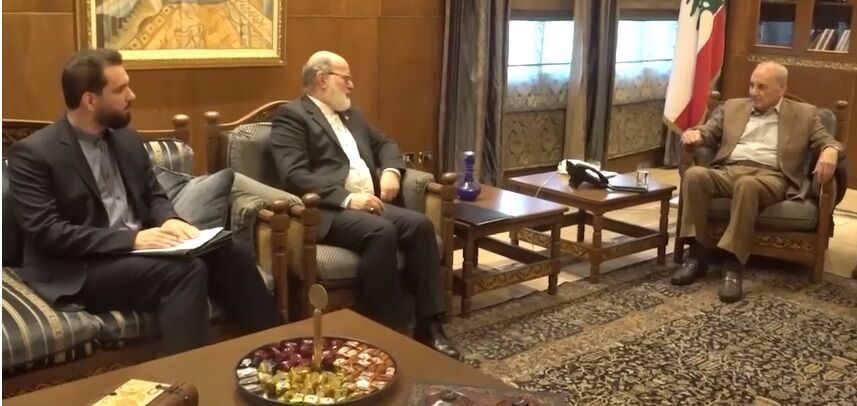 رایزنی کاردار سفارت ایران با «نبیه بری» درباره تحولات لبنان