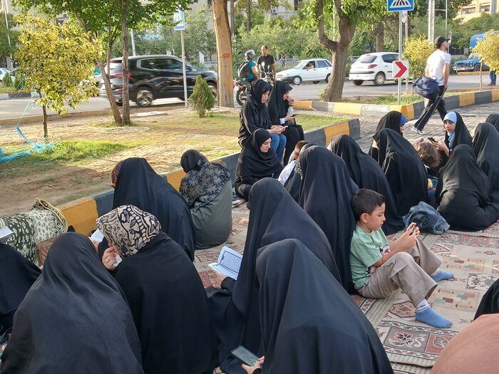 حس متفاوت عرفه شیرازیها در خیابان