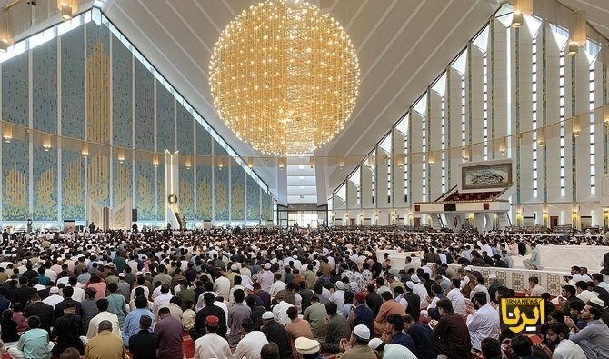 حمایت از فلسطین و نمایش وحدت در آیینهای میلیونی عید قربان در پاکستان + عکس