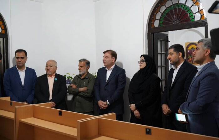 کتابخانه مصلحیان بوشهر بهره برداری شد