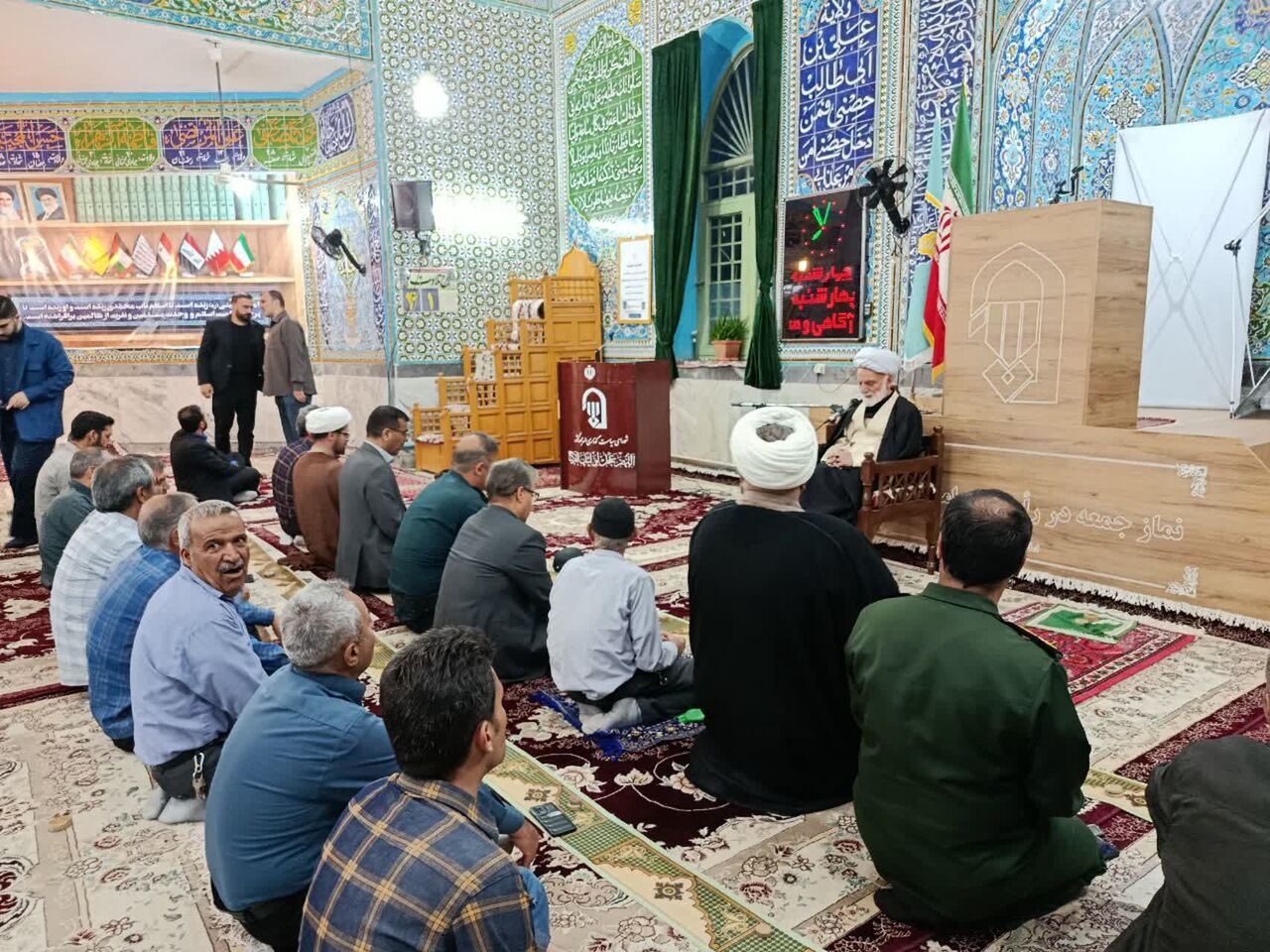 آیت‌الله دری: ملت ایران در برابر هیچ قدرتی تسلیم نمی‌شود
