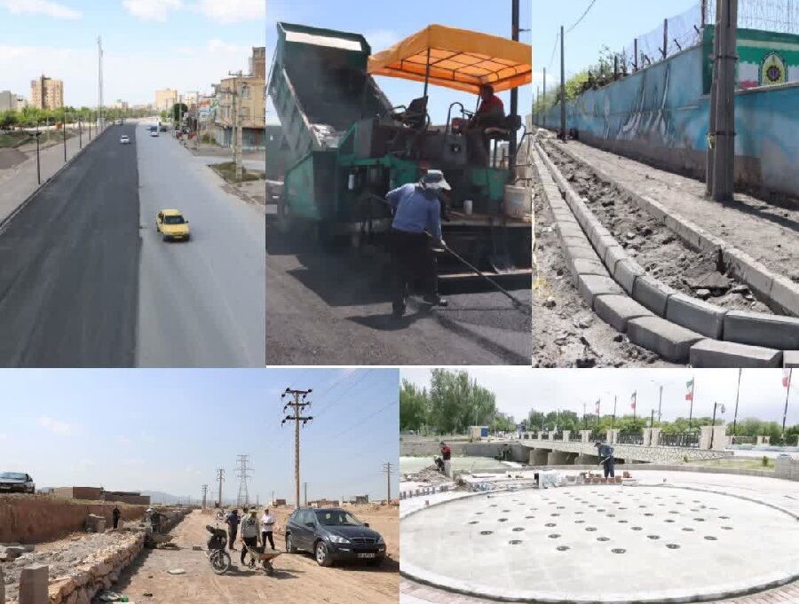 اتمام ۱۶ طرح عمرانی شهری مراغه تا پایان سال