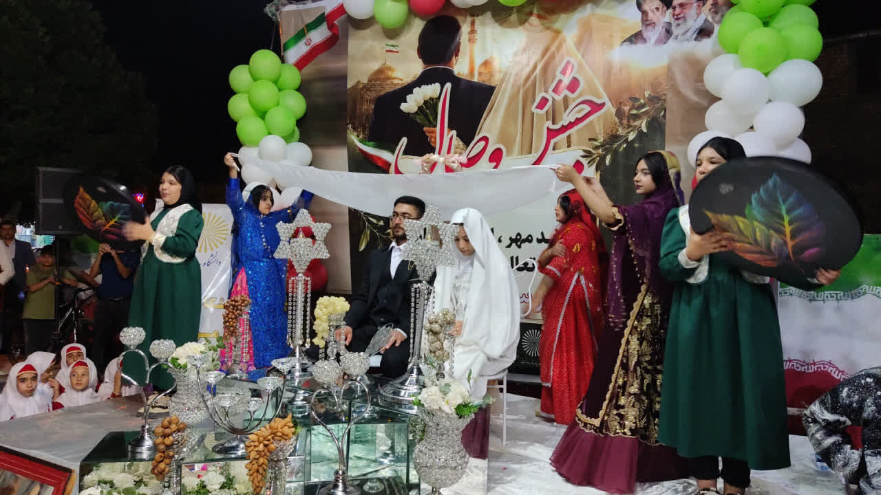 جشن وصال در شب‌های حماسه مروست یزد + فیلم