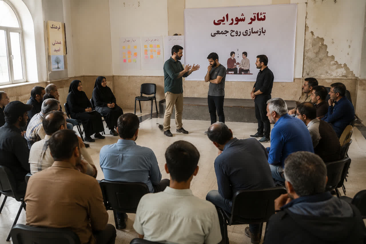 تئاتر شورایی، راهی برای بازسازی روح جمعی در جوامع پس از جنگ