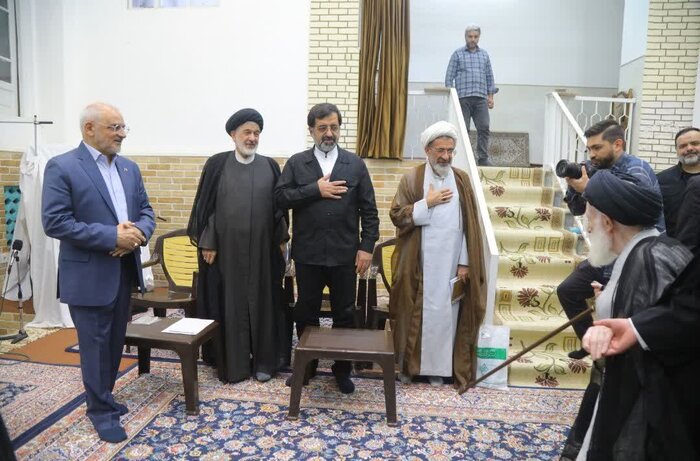 رئیس دفتر رئیسجمهور با آیت الله شبیری زنجانی