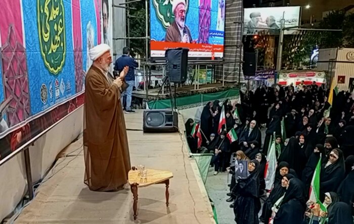 نوای قرآن و طنین مقاومت در شب ۹۳ اقتدار شاهرود + فیلم