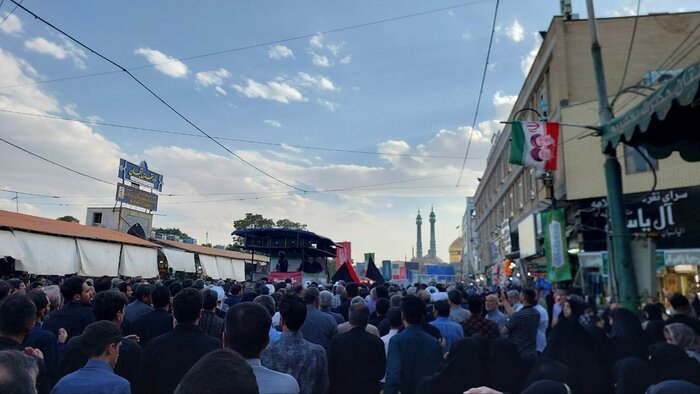 پیکر پاک ۲ تن از شهدای جنگ تحمیلی سوم در قم تشییع شد