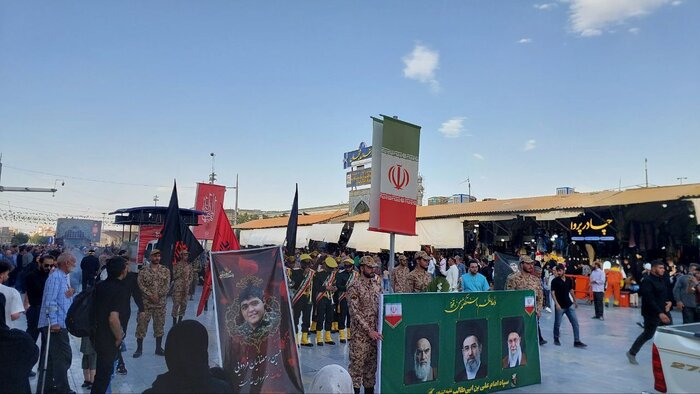 پیکر پاک ۲ تن از شهدای جنگ تحمیلی سوم در قم تشییع شد