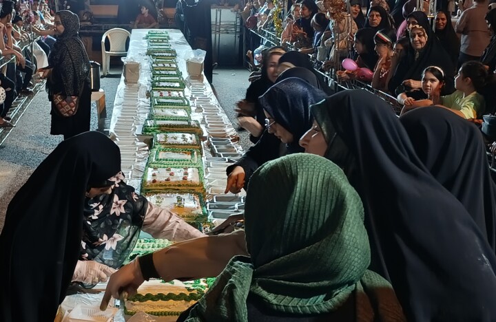 جشن کیلومتری مواکب با عنوان عهد محله با علی در اهواز برگزار شد