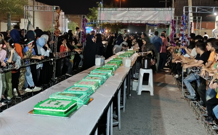 جشن کیلومتری مواکب با عنوان عهد محله با علی در اهواز برگزار شد