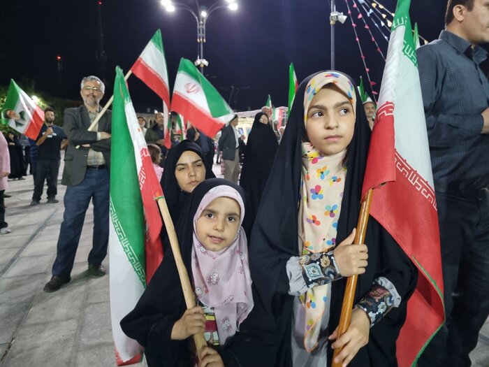 حماسه حضور همدانیها در ایستگاه ۹۴