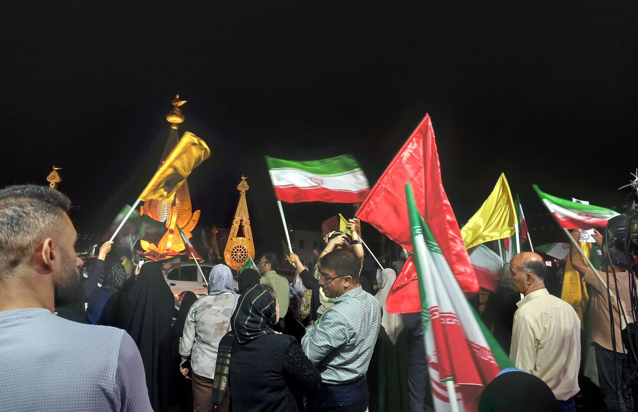 نود وسومین شب حماسه؛ پشتیبانی میدان از خیابان‌های شیراز تا خاک لبنان