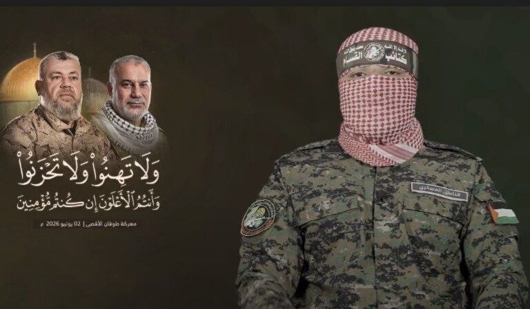 تلحلیلگر فلسطینی: سخنان ابوعبیده هشدار روشن به اشغالگران در مورد عواقب جنایتکاری بود
