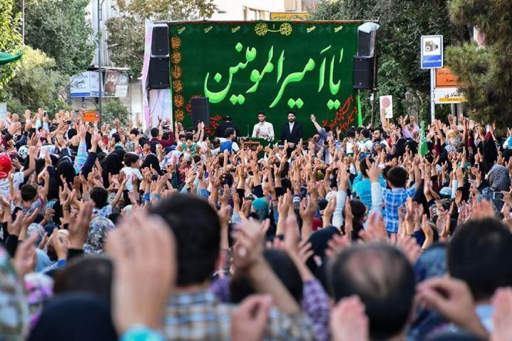 غدیر در اصفهان؛ ضیافتی به رنگ آسمان در دیار دلدادگی