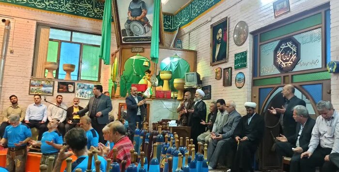 شب غدیری باستانی‌کاران مراغه