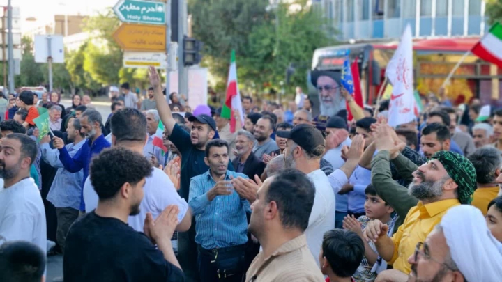 غدیر در رگهای شیراز؛ از میدان شهدا تا حرم شاهچراغ(ع)، شهر یکصدا شد
