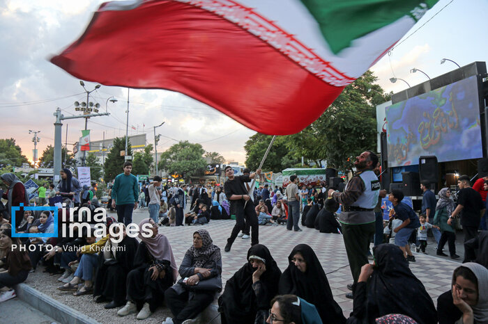 غدیر در خیابانهای بجنورد