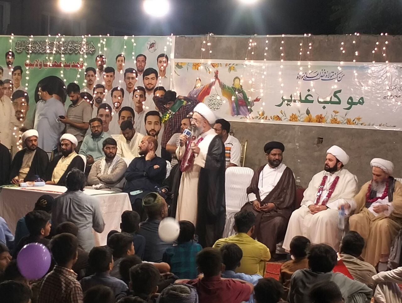 آئین‌های جشن و سرور یوم الله «عید غدیر» در پاکستان برپا شد + عکس