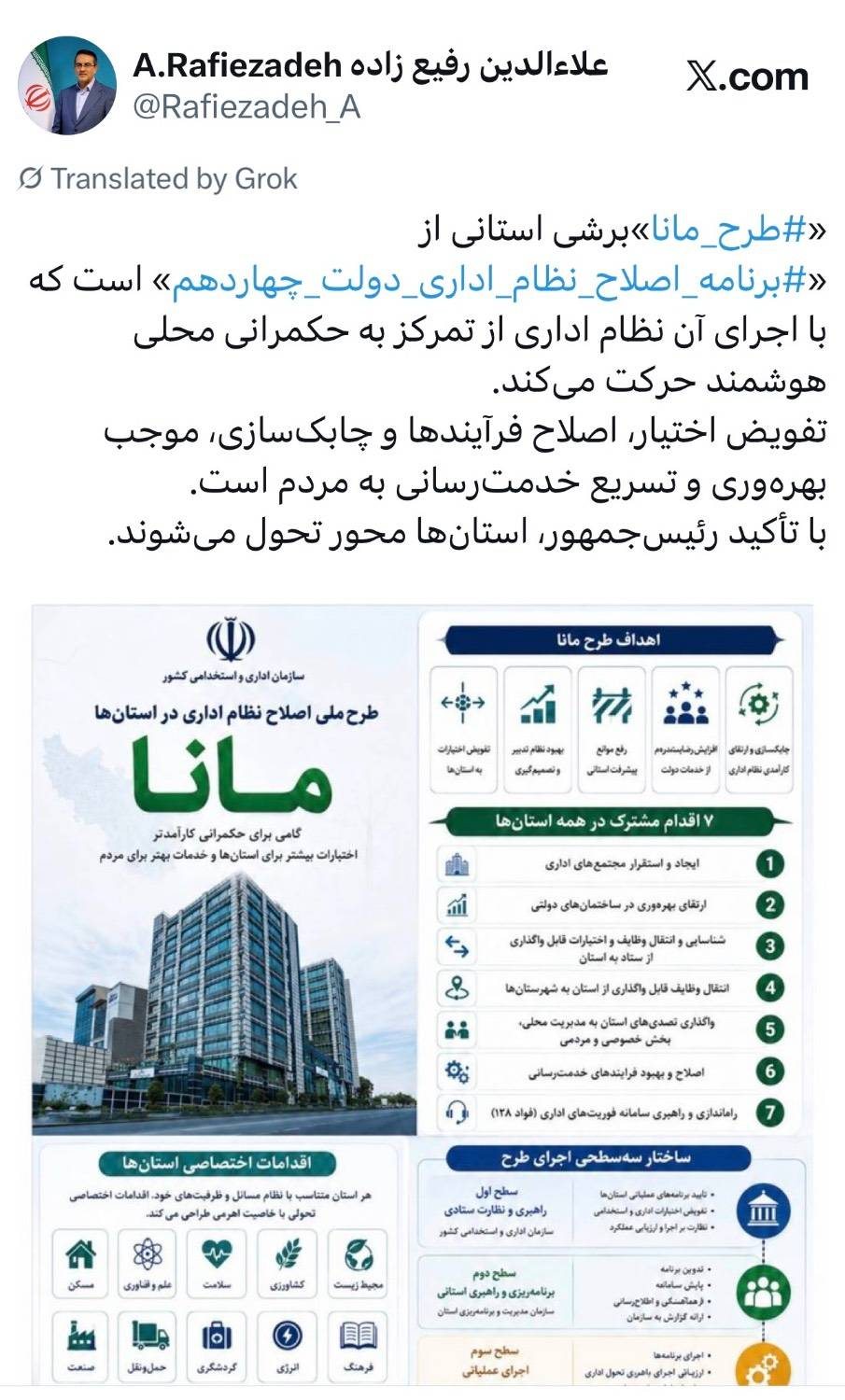 معاون رئیسجمهور: حکمرانی محلی هوشمند در دولت چهاردهم آغاز شد