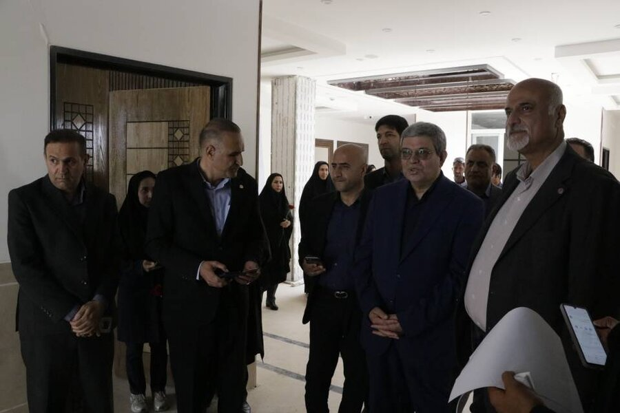 دستور رئیس بهزیستی برای افتتاح فوری مرکز توانبخشی خرمبید با پیشرفت ۹۹ درصدی