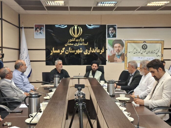 فرماندار گرمسار: شبکه‌سازی میان نهادهای فرهنگی و اجتماعی راهبرد توسعه کتابخوانی است