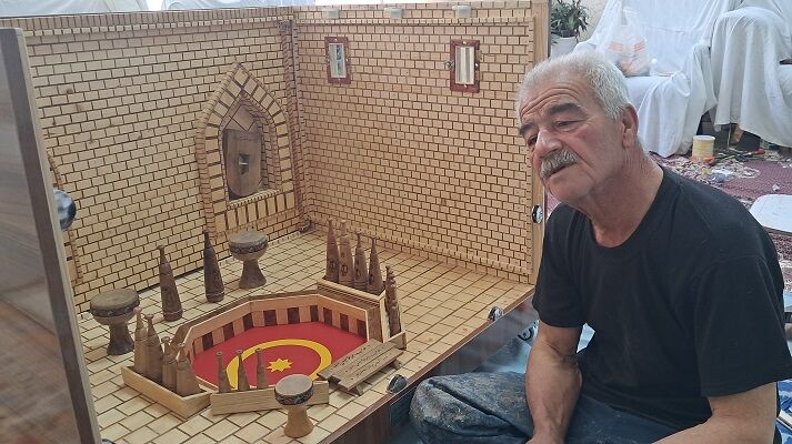 پیرانه سرش عشق منبت به سر افتاد+فیلم