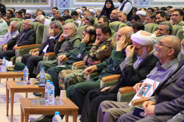 مراسم گرامیداشت سپهبد شهید حاج محمد پاکپور، فرمانده کل سپاه در حرم رضوی