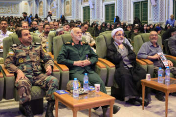 مراسم گرامیداشت سپهبد شهید حاج محمد پاکپور، فرمانده کل سپاه در حرم رضوی