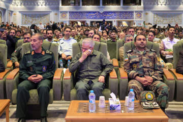 مراسم گرامیداشت سپهبد شهید حاج محمد پاکپور، فرمانده کل سپاه در حرم رضوی