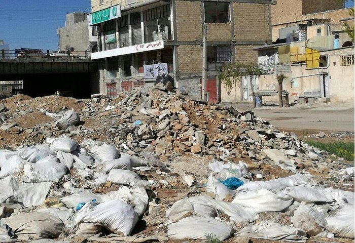 نخالههای ساختمانی در بجنورد؛ زخم شهر یا بیمسئولیتی سازندگان؟