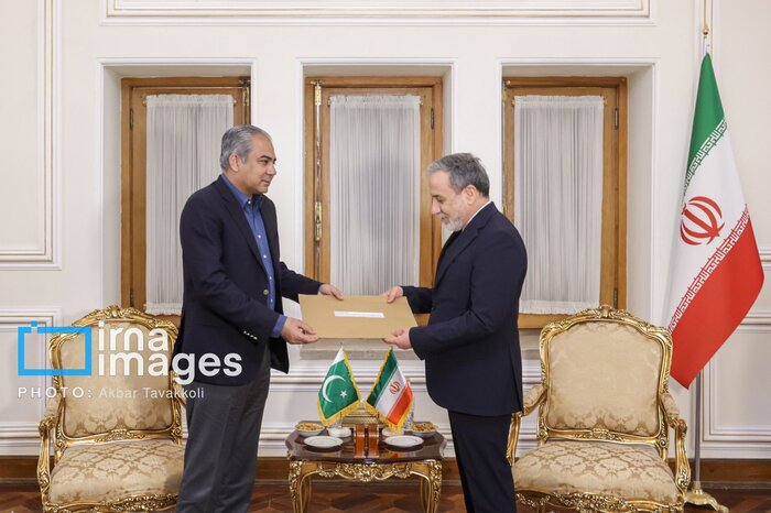 دیدار وزیر کشور پاکستان با عراقچی