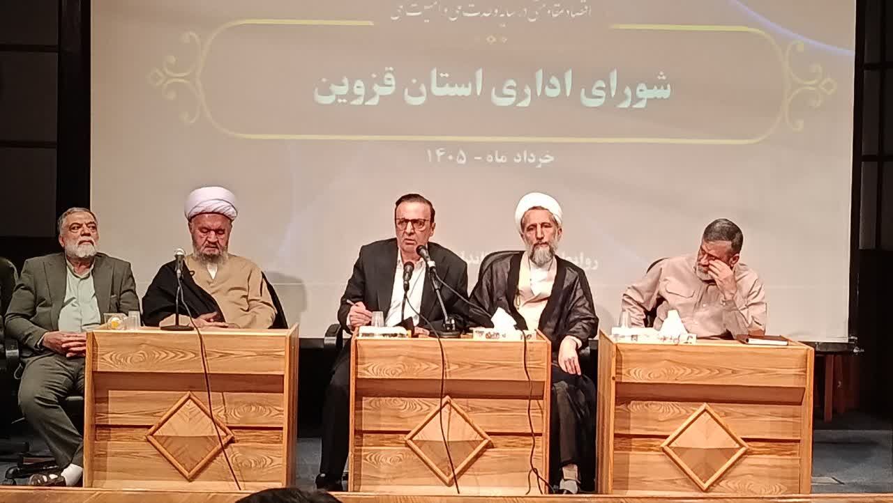 استاندار: مدیران قزوین، پوتین‌پوش و مرد روزهای سخت هستند