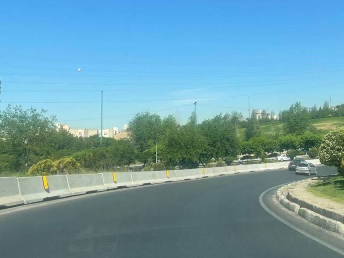 اخبار تهران، نقطه حادثهخیزِ بزرگراه یادگار امام (ره) رفع خطر شد