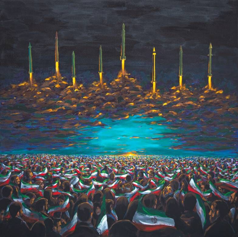قابی از اتحاد و اراده؛ رونمایی از اثر جدید مرکز هنرهای تجسمی