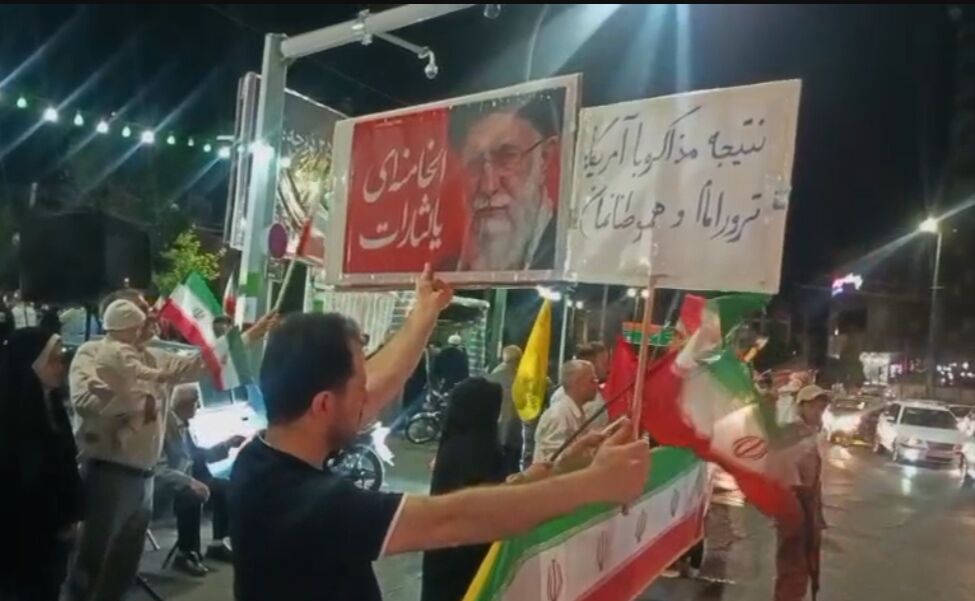 فیلم | طنین صدای ایستادگی مردم قزوین در صدمین روز مقاومت