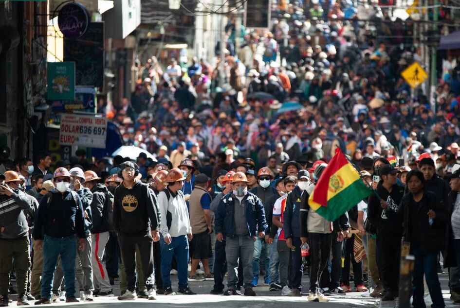 آمار کشته شدگان در اعتراضات سراسری در بولیوی به ۱۰
