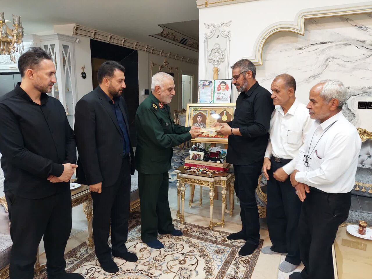 کتاب زندگی اولین شهید مدافع وطن در گراش منتشر می‌ش