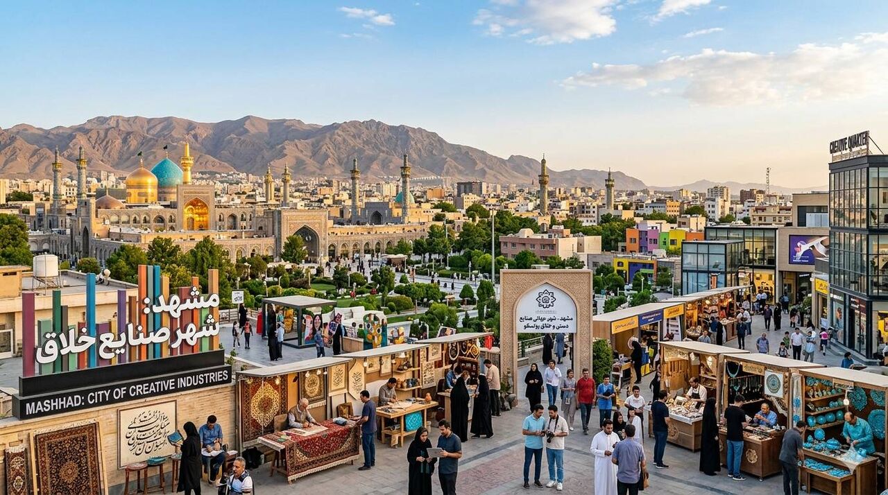 خیز مشهد برای قطب صنایع خلاق