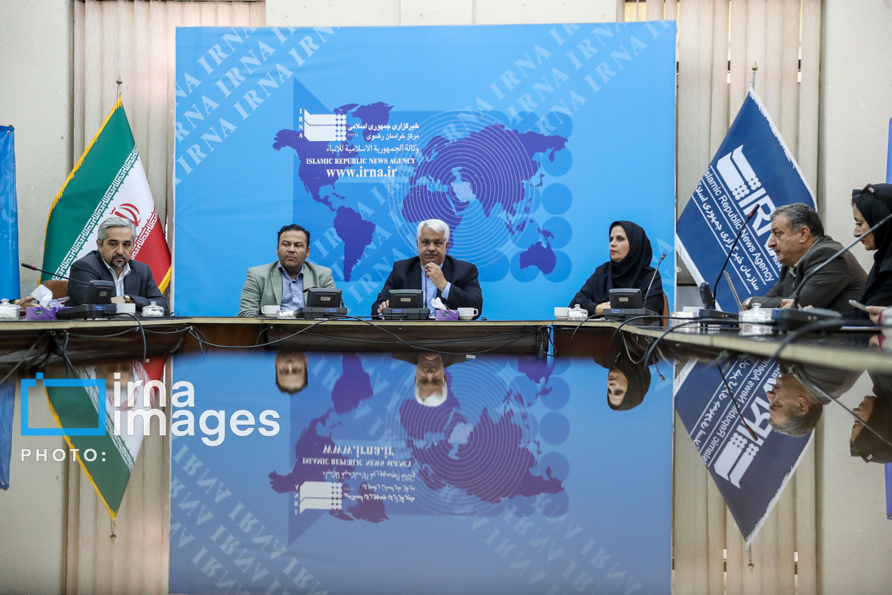نشست خبری روز جهانی صنایع دستی در ایرنا خراسان رضوی