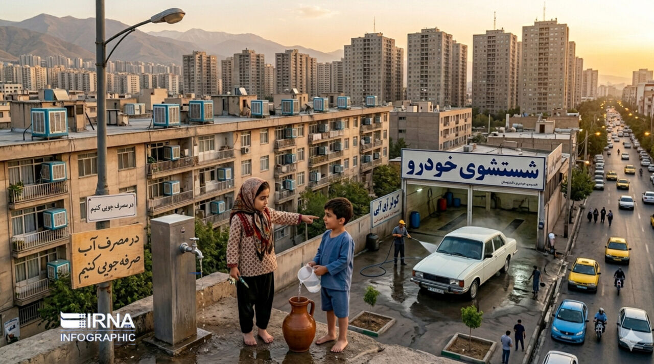 اینفوگرافیک / راهکارهای صرفه‌جویی در مصرف آب