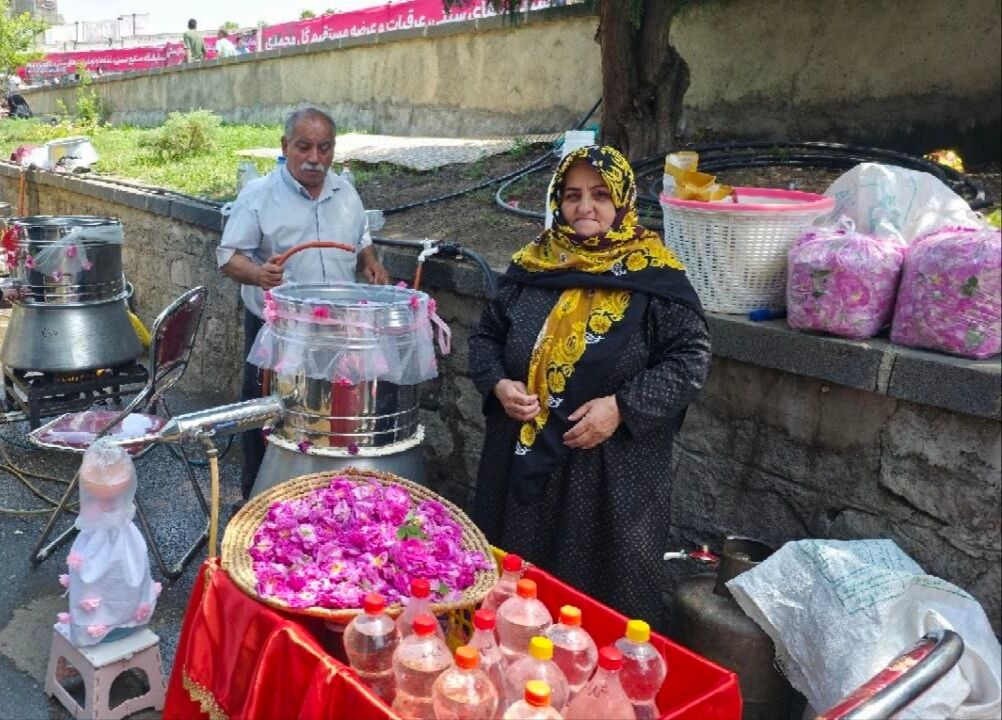 خوی قطب تولید گل محمدی در کشور/ عطر تاریخ و فرهنگ در جشنواره
