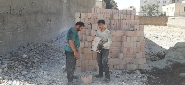 آغاز بازسازی مناطق آسیب‌دیده فردیس با مشارکت گروههای جهادی