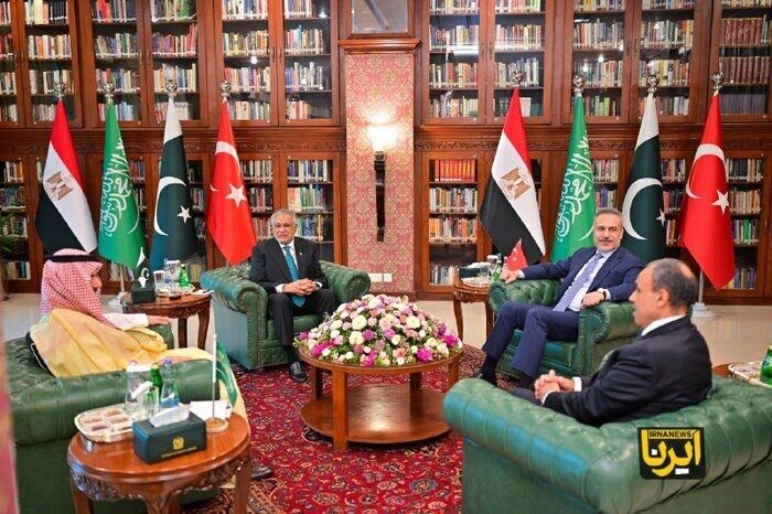 قاهره نشست ۴ جانبه وزرای خارجه پاکستان، ترکیه، مصر