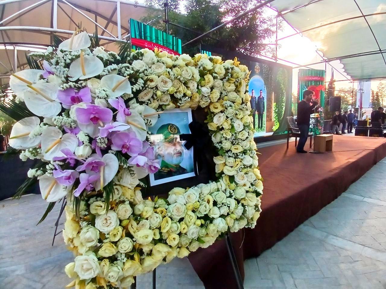 برگزاری نخستین سالگرد شهیدان حاجی‌زاده و محمود باقری در بهشت