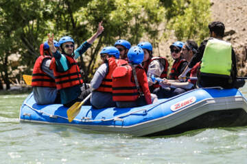 هیجان رفتینگ در قلب زاینده رود